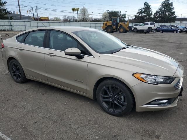 2018 Ford Fusion SE Hybrid