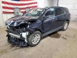 Salvage cars for sale from Copart Lyman, ME: 2020 Chevrolet Equinox LT