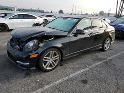 Mercedes-Benz salvage cars for sale: 2013 Mercedes-Benz C 300 4matic