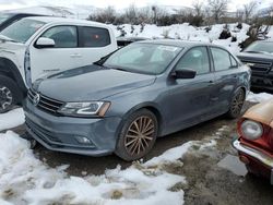 Salvage cars for sale from Copart Reno, NV: 2016 Volkswagen Jetta Sport