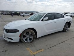 Salvage cars for sale at Grand Prairie, TX auction: 2015 Dodge Charger SE