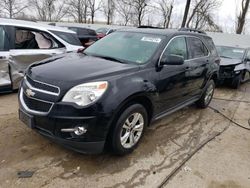 Salvage cars for sale at Bridgeton, MO auction: 2015 Chevrolet Equinox LT