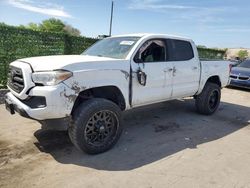 Salvage cars for sale from Copart Orlando, FL: 2018 Toyota Tacoma Double Cab