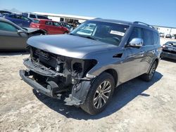 Salvage cars for sale at Madisonville, TN auction: 2017 Nissan Armada SV