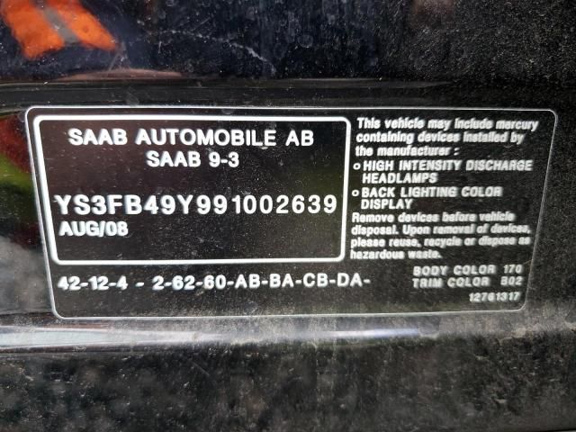 2009 Saab 9-3 2.0T