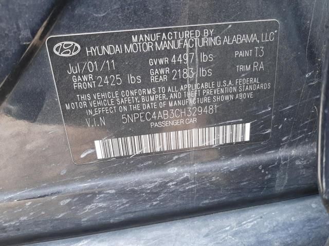 2012 Hyundai Sonata SE