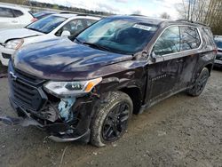 Salvage cars for sale from Copart Arlington, WA: 2020 Chevrolet Traverse LT