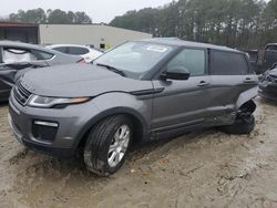 Salvage cars for sale at Seaford, DE auction: 2017 Land Rover Range Rover Evoque SE