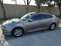 Vehiculos salvage en venta de Copart Rancho Cucamonga, CA: 2016 KIA Optima LX