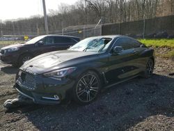 Salvage cars for sale from Copart Finksburg, MD: 2018 Infiniti Q60 Luxe 300
