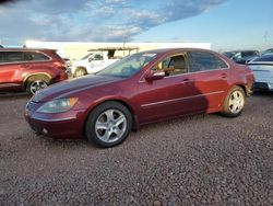 Acura salvage cars for sale: 2007 Acura RL