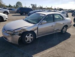 Salvage cars for sale from Copart Van Nuys, CA: 1999 Honda Accord EX