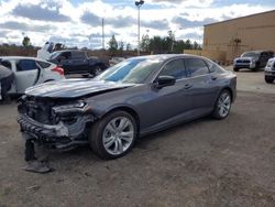 Acura salvage cars for sale: 2021 Acura TLX Technology