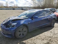 Salvage cars for sale at Arlington, WA auction: 2022 Tesla Model 3