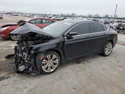 Salvage cars for sale at Sikeston, MO auction: 2015 Chrysler 200 Limited