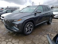 Salvage cars for sale at Chicago Heights, IL auction: 2024 Hyundai Tucson Limited