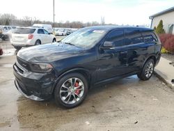 Salvage cars for sale from Copart Louisville, KY: 2019 Dodge Durango GT