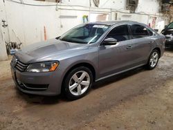 Salvage cars for sale from Copart Casper, WY: 2015 Volkswagen Passat SE