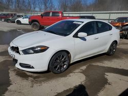 Salvage cars for sale from Copart Ellwood City, PA: 2015 Dodge Dart SXT