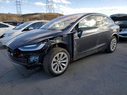 Tesla Model X Vehiculos salvage en venta: 2017 Tesla Model X