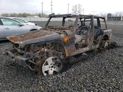 Salvage cars for sale at Portland, OR auction: 2008 Jeep Wrangler Unlimited Sahara