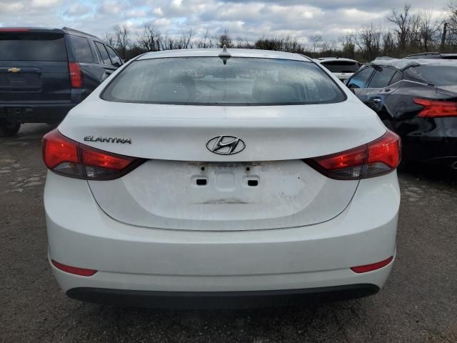 2016 Hyundai Elantra SE