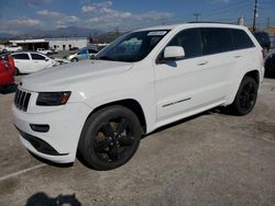 Salvage cars for sale at Sun Valley, CA auction: 2015 Jeep Grand Cherokee Overland