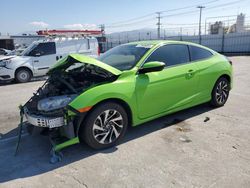 Honda Civic LX salvage cars for sale: 2016 Honda Civic LX