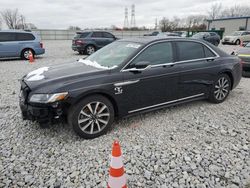 Salvage cars for sale at Barberton, OH auction: 2018 Lincoln Continental