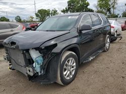 Chevrolet salvage cars for sale: 2021 Chevrolet Traverse LS