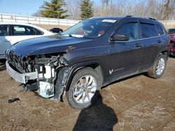 Salvage cars for sale at Davison, MI auction: 2017 Jeep Cherokee Limited