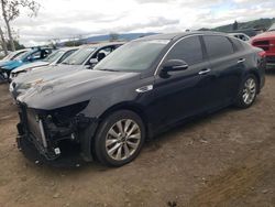 KIA salvage cars for sale: 2016 KIA Optima EX