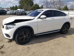 Salvage cars for sale from Copart Finksburg, MD: 2017 Mercedes-Benz GLC Coupe 300 4matic