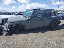 Salvage cars for sale at Sacramento, CA auction: 2023 Jeep Wrangler Sahara 4XE