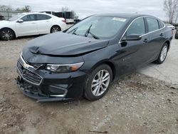 Chevrolet salvage cars for sale: 2016 Chevrolet Malibu LT