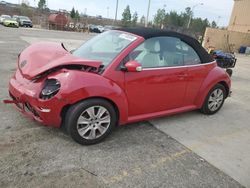 Salvage cars for sale at Gaston, SC auction: 2010 Volkswagen New Beetle