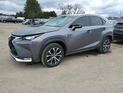 Salvage cars for sale from Copart Finksburg, MD: 2016 Lexus NX 200T Base