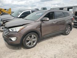 Salvage cars for sale at Houston, TX auction: 2014 Hyundai Santa FE GLS