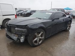 Salvage cars for sale at Grand Prairie, TX auction: 2015 Chevrolet Camaro LT