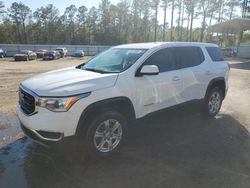 Salvage cars for sale from Copart Harleyville, SC: 2019 GMC Acadia SLE