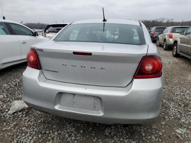 2012 Dodge Avenger SE