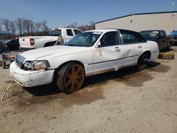 Salvage cars for sale from Copart Cudahy, WI: 2010 Lincoln Town Car Signature Limited