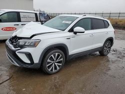 Salvage cars for sale at Portland, MI auction: 2022 Volkswagen Taos SE IQ Drive