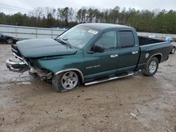 Salvage cars for sale from Copart Charles City, VA: 2002 Dodge RAM 1500