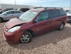 Toyota Sienna CE salvage cars for sale: 2008 Toyota Sienna CE