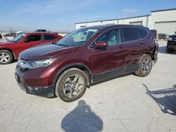 Salvage cars for sale from Copart Kansas City, KS: 2017 Honda CR-V EXL