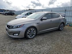 Salvage cars for sale at Anderson, CA auction: 2015 KIA Optima SX