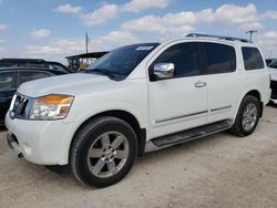 Nissan Armada Platinum Vehiculos salvage en venta: 2014 Nissan Armada Platinum