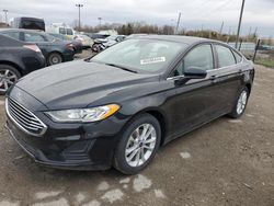 Salvage cars for sale at Indianapolis, IN auction: 2020 Ford Fusion SE