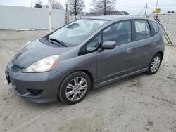 Salvage cars for sale from Copart Seaford, DE: 2011 Honda FIT Sport